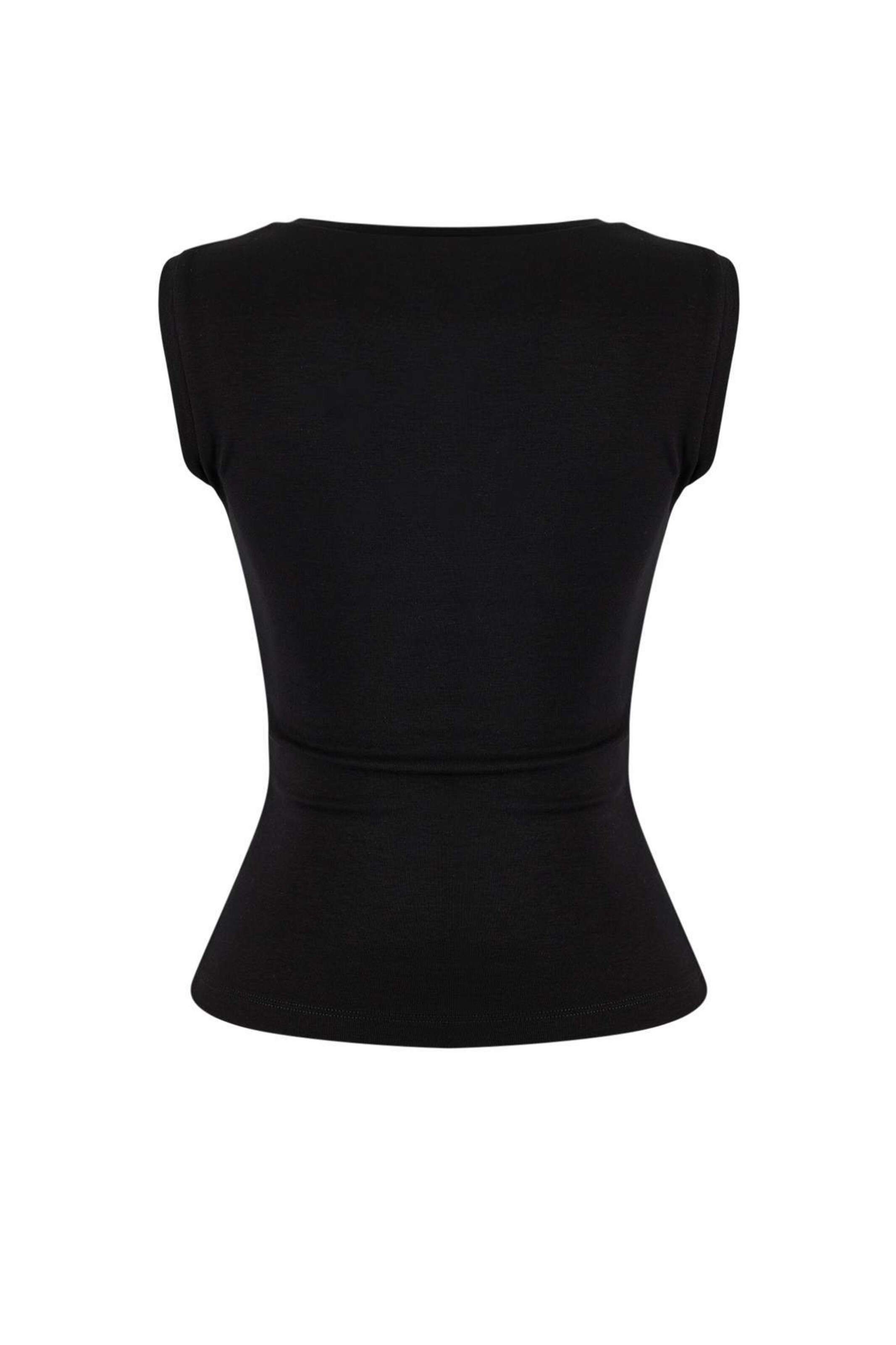 Trendyol Top in XS in de kleur Zwart, Productweergave