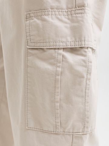 Jack & Jones Junior Regular Pants 'JPStevan Crisp' in Grey