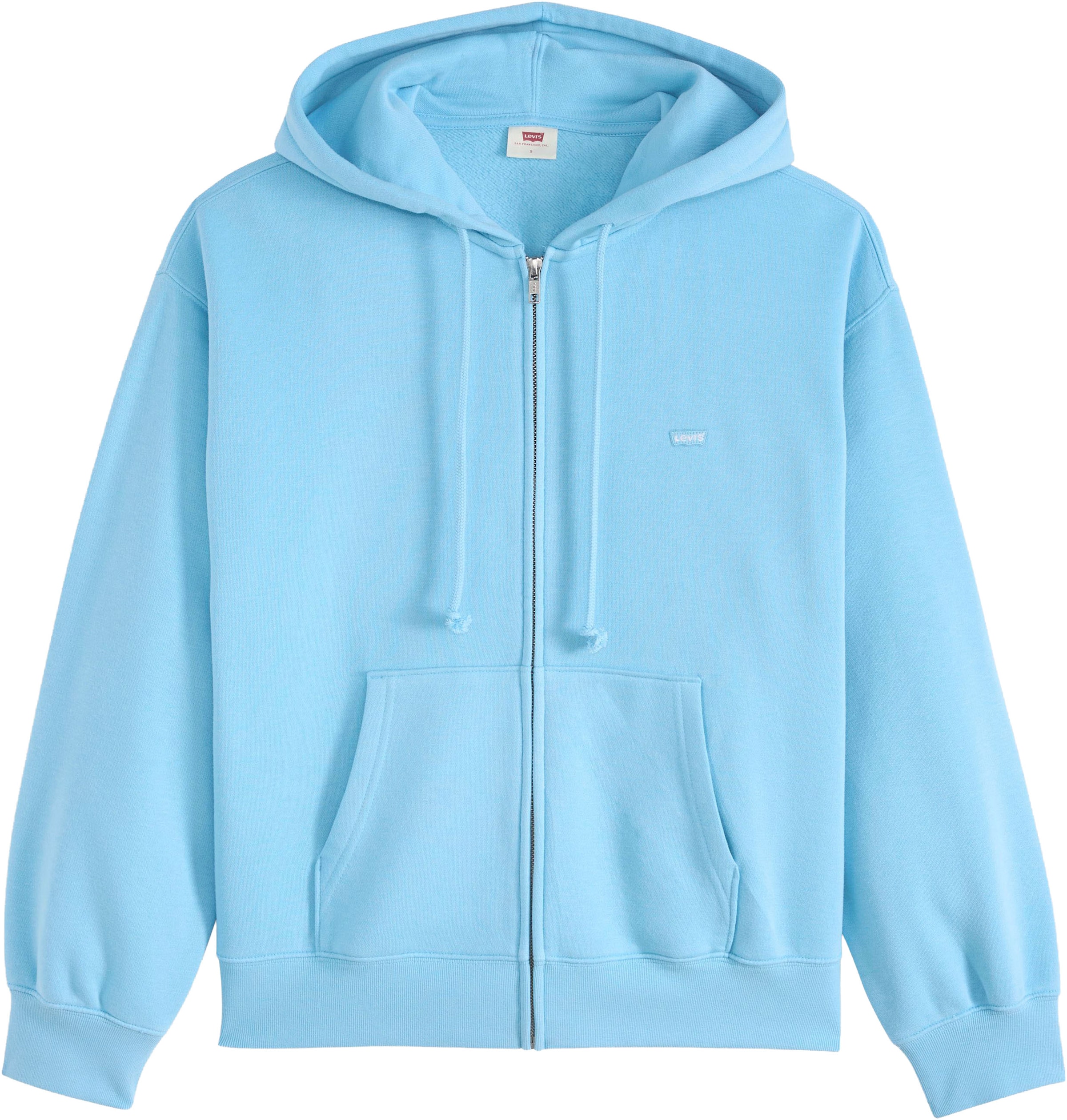 LEVI'S ® Sweatjacke in Blau: Vorderseite