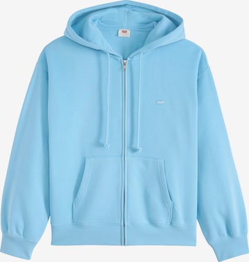 LEVI'S ® Sweatjacke in Blau: Vorderseite