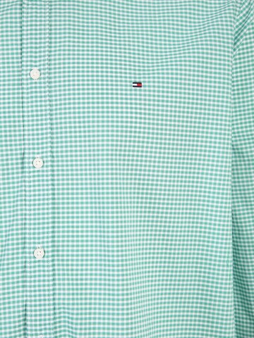 Tommy Hilfiger Big & Tall Regular fit Button Up Shirt in Green