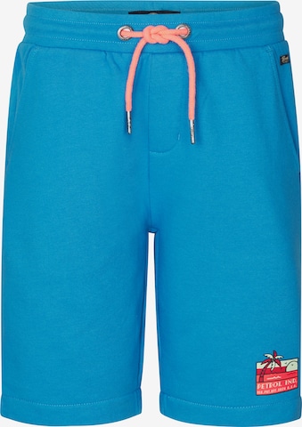 Petrol Industries Regular Trousers 'Sapphire' in Blue: front