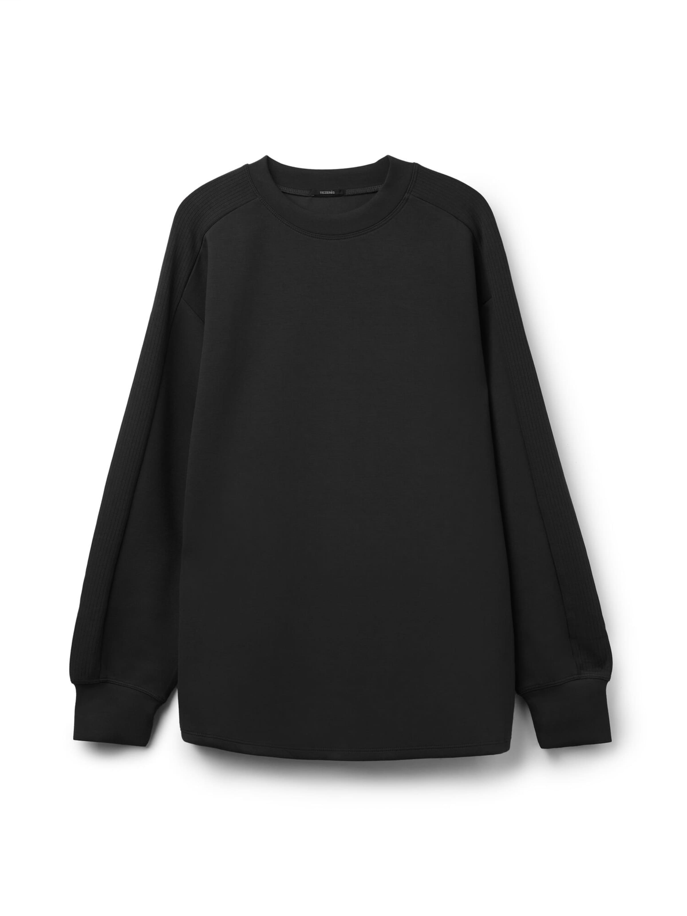 Tezenis Sweatshirt in Black: front
