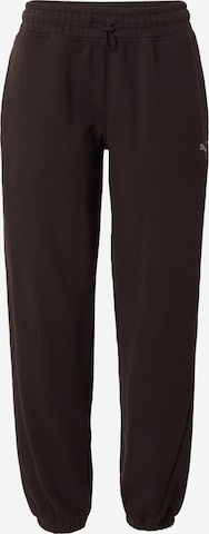 PUMA Regular Workout Pants 'MOTION' in Brown: front