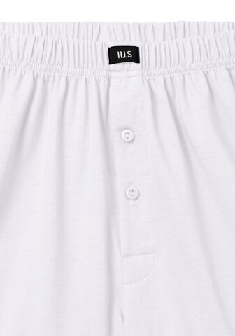 H.I.S - Calzoncillo boxer en blanco