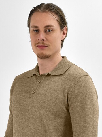 Vercate Shirt 'No. 12' in Brown