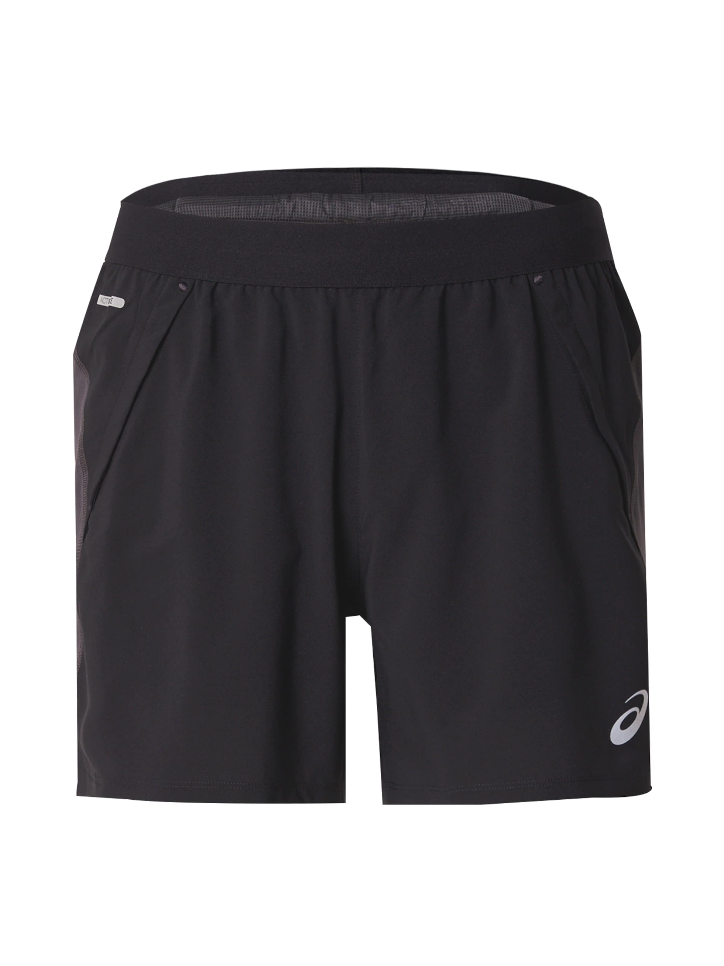 ASICS regular Παντελόνι φόρμας 'ROAD' σε μαύρο: μπροστά