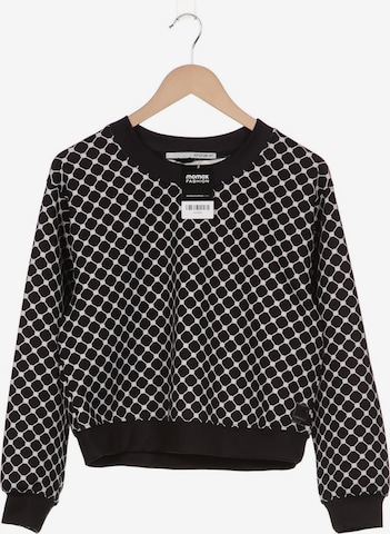 REPLAY Sweatshirt & Zip-Up Hoodie in XS in Black: front