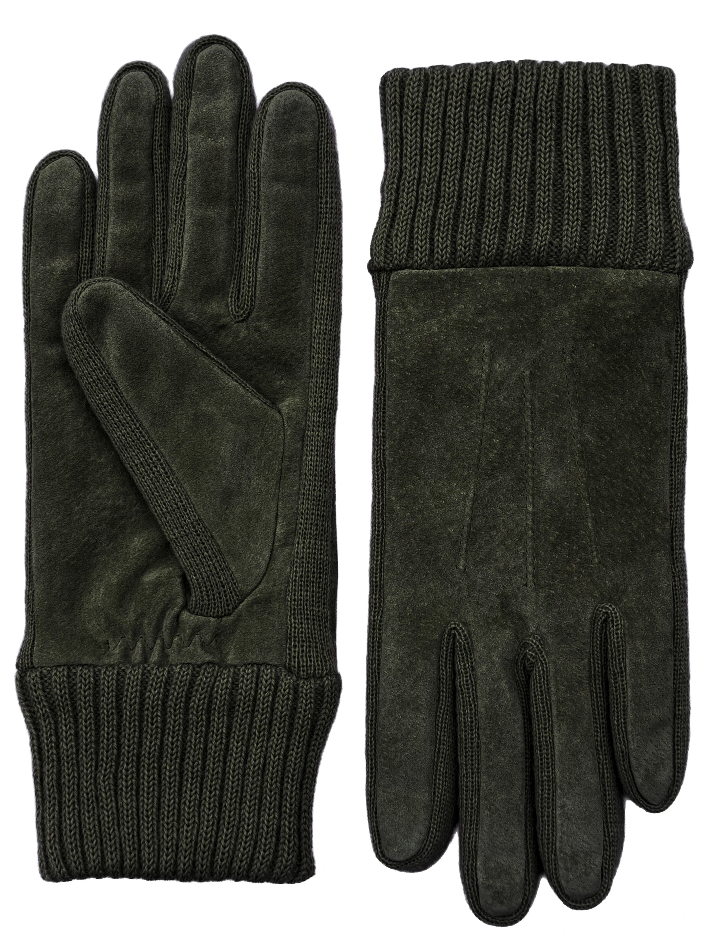KESSLER Full Finger Gloves in Green