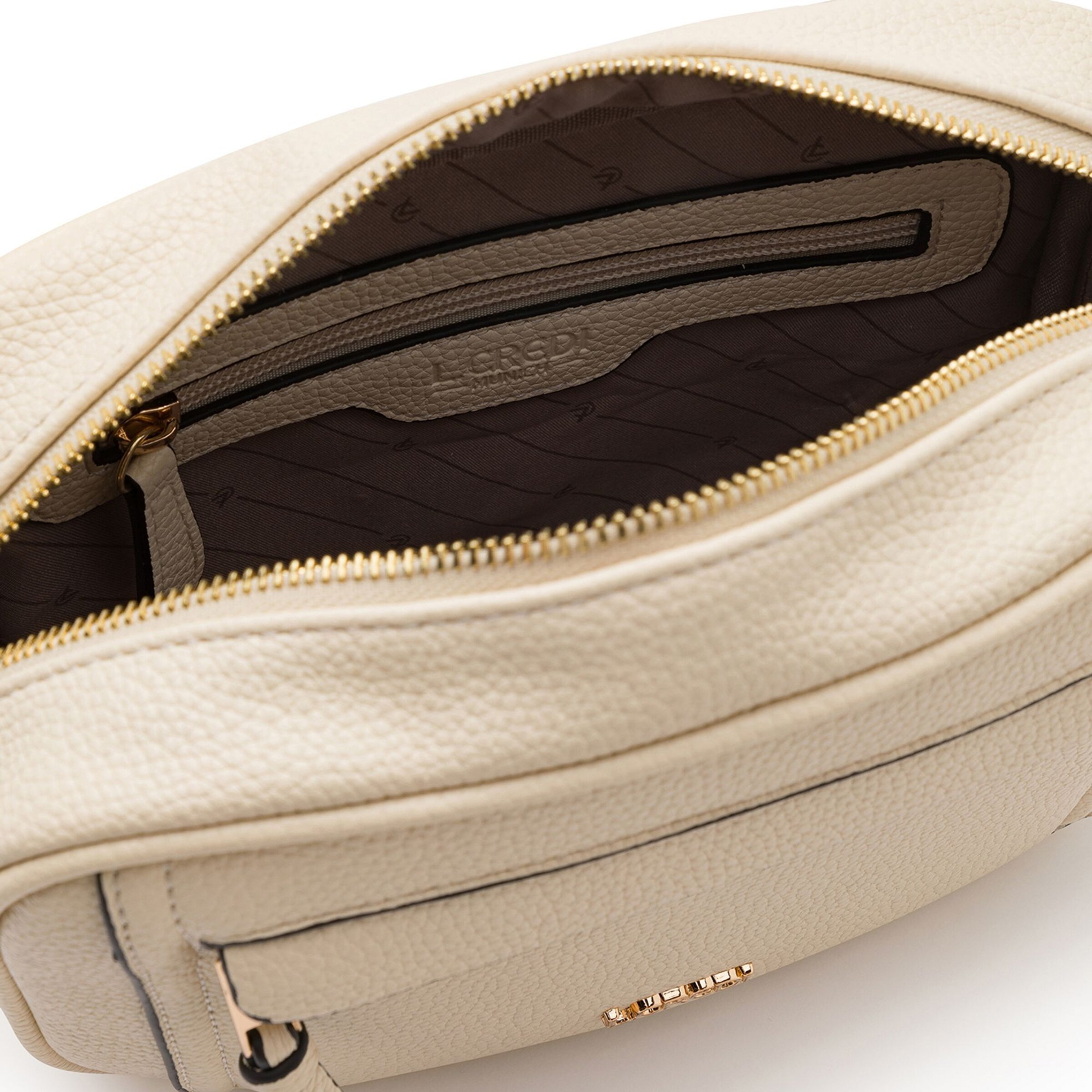 L.CREDI Umhängetasche 'Ophelia' in Beige