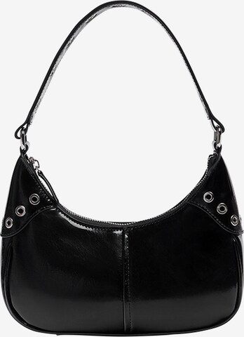 Pull&Bear Schultertasche in Schwarz