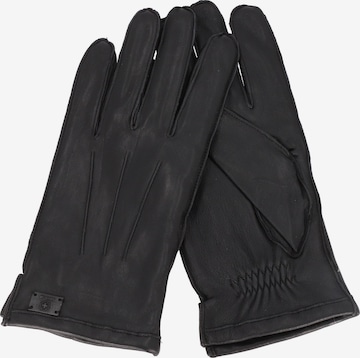 STRELLSON Full Finger Gloves in Black