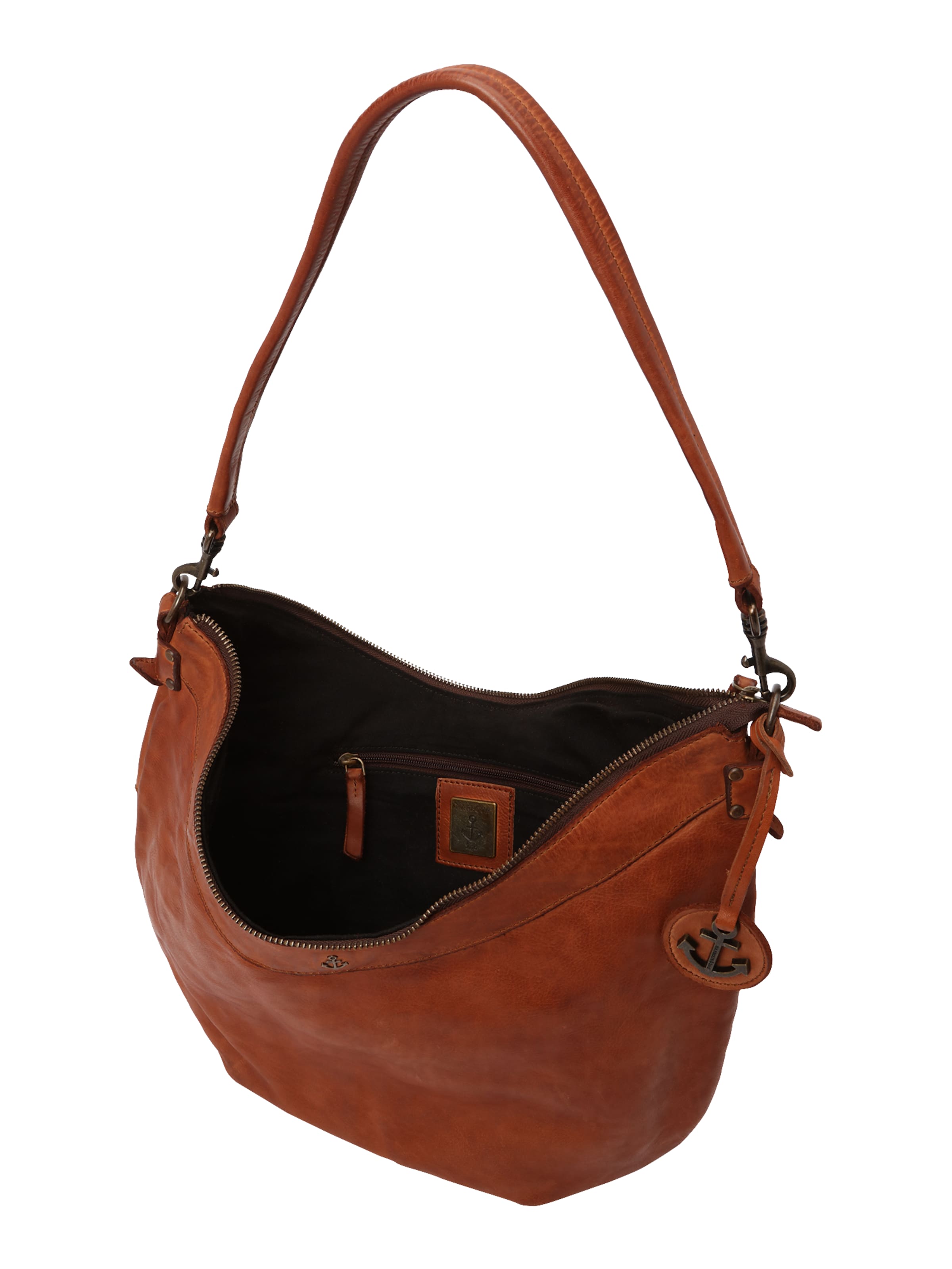 Harbour 2nd Shoulder Bag 'Anchor Love Amar' in Brown