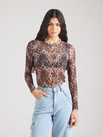 T-shirt Monki en noir : devant