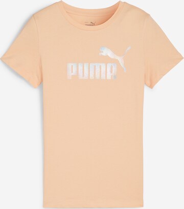 PUMA T-Shirt 'ESS SUMMER DAZE' in Orange: predná strana