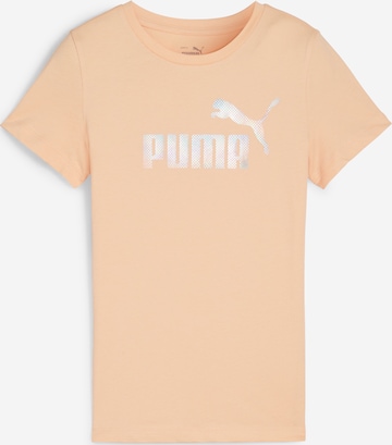 PUMA T-shirt 'ESS SUMMER DAZE' i orange: framsida