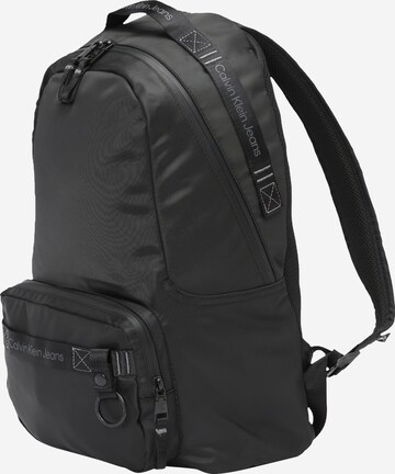 Calvin Klein Jeans - Mochila em preto: frente