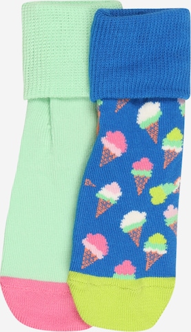 Happy Socks Socks 'Ice Cream' in Blue: front