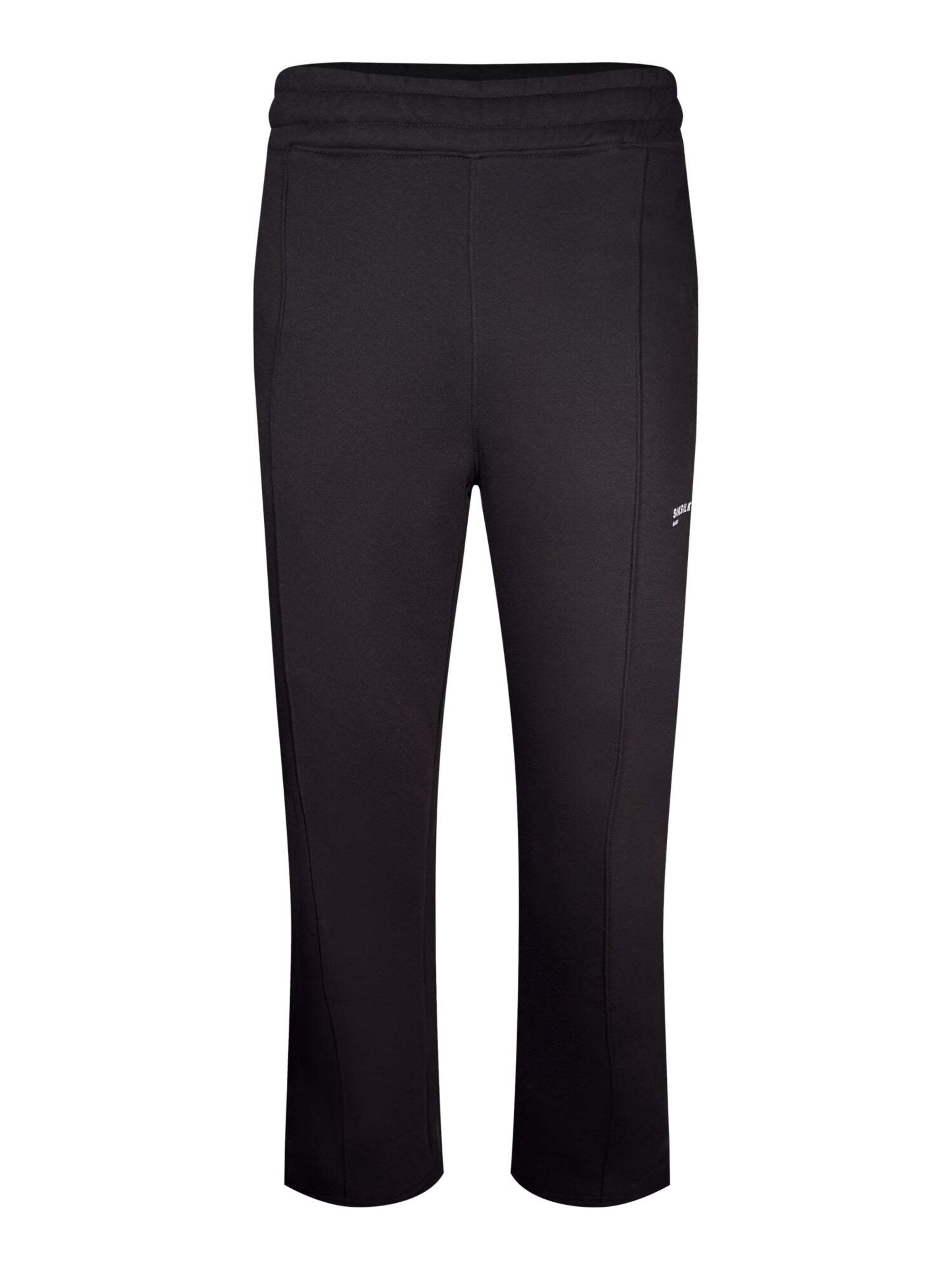 SikSilk Slimfit Sporthose 'Track Pants'‌‌‌‌‌‌ in Schwarz