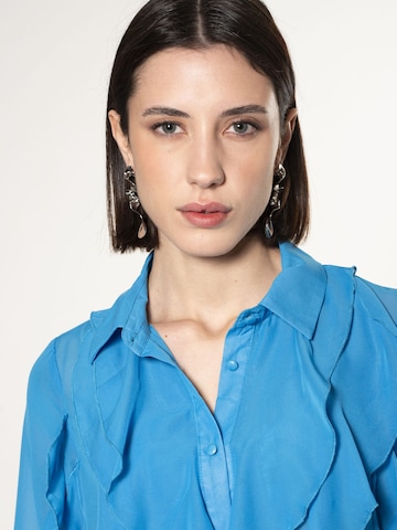 Camicia da donna di Influencer in blu