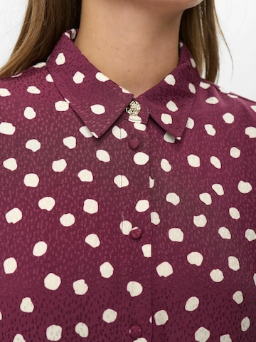 NÜMPH Blouse ' LIVY ' in Rood