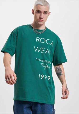 T-Shirt 'ExcuseMe' ROCAWEAR en vert