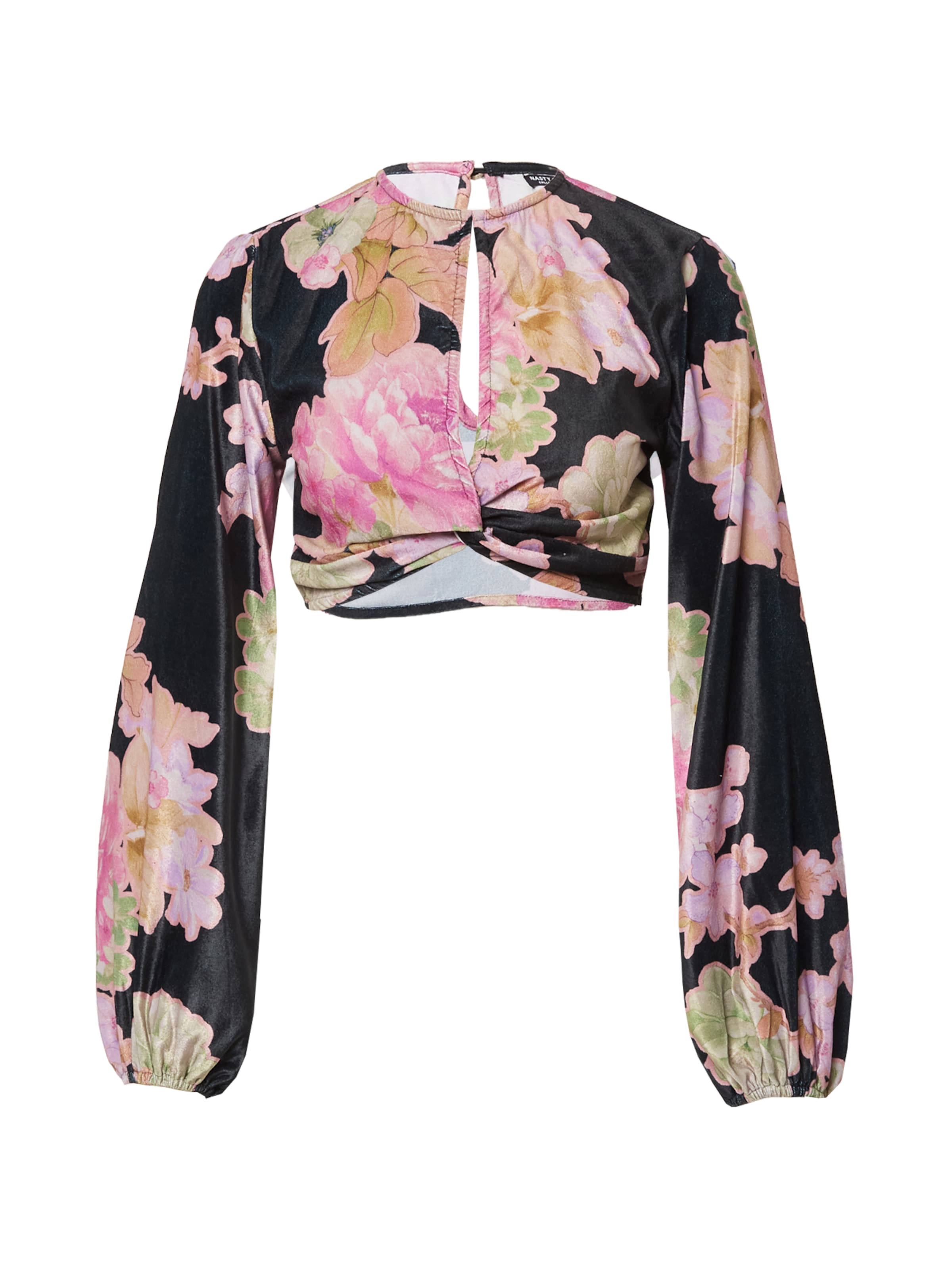 Nasty Gal Blúzka - Čierna: predná strana