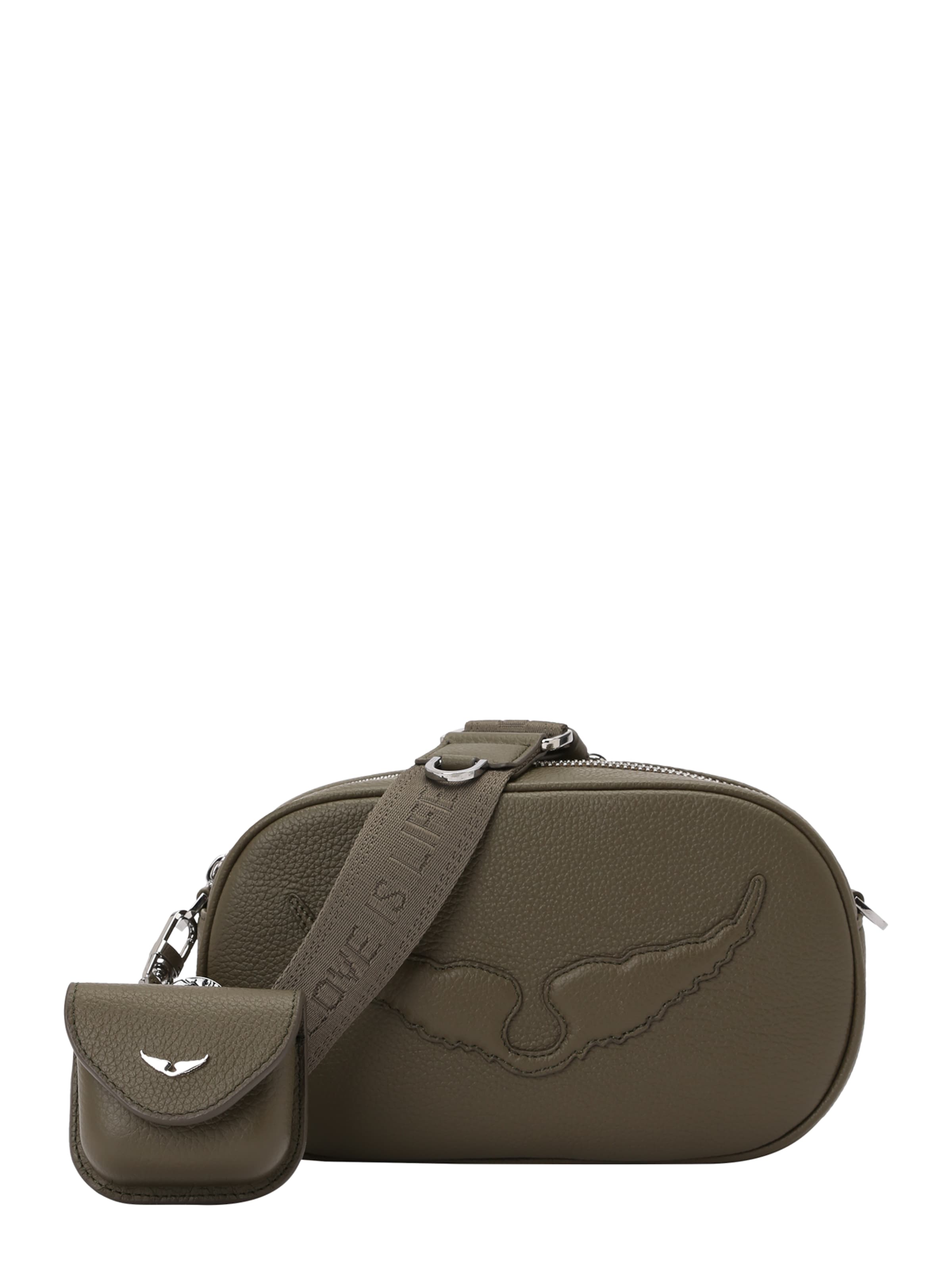 Zadig & Voltaire Skuldertaske 'ROCK WITH YOU' i grøn: forside