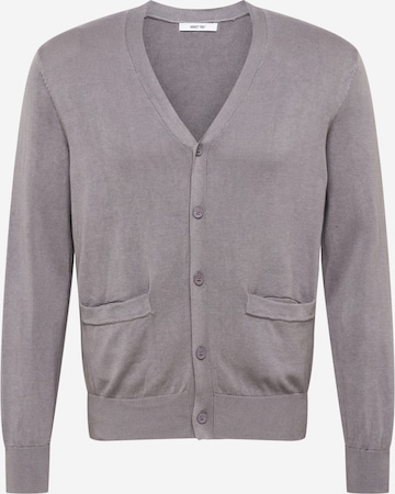 ABOUT YOU Knit Cardigan 'Danny' in Grey: front