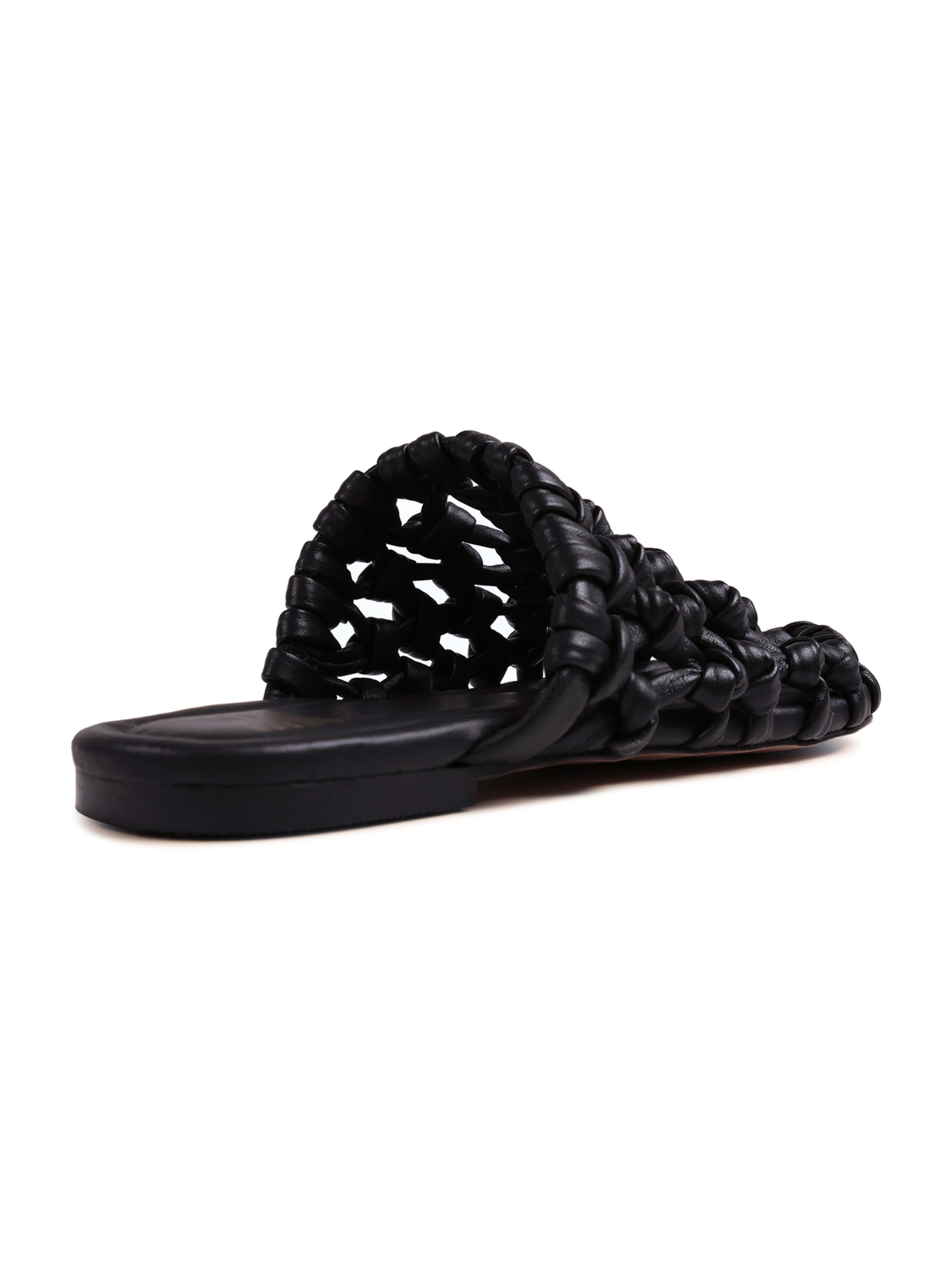 BRONX Nizki natikači 'ann-aya' | črna barva