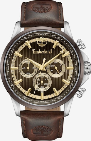 Montre à affichage analogique TIMBERLAND en or : devant