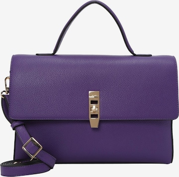 L.CREDI Handbag 'Laurie' in Purple: front