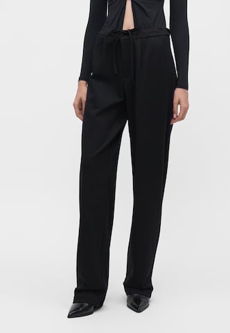 Barrel Pantaloni con pieghe 'ONLPOP' di Only Tall in nero: frontale