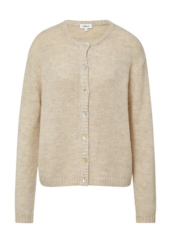 Cardigan s.Oliver en beige : devant