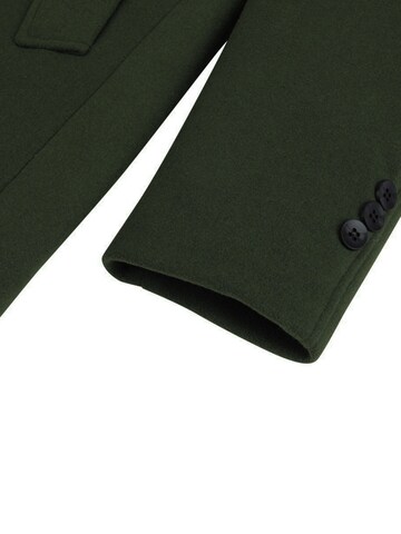 ALLTHEMEN Winter Coat 'Winterruhe' in Green