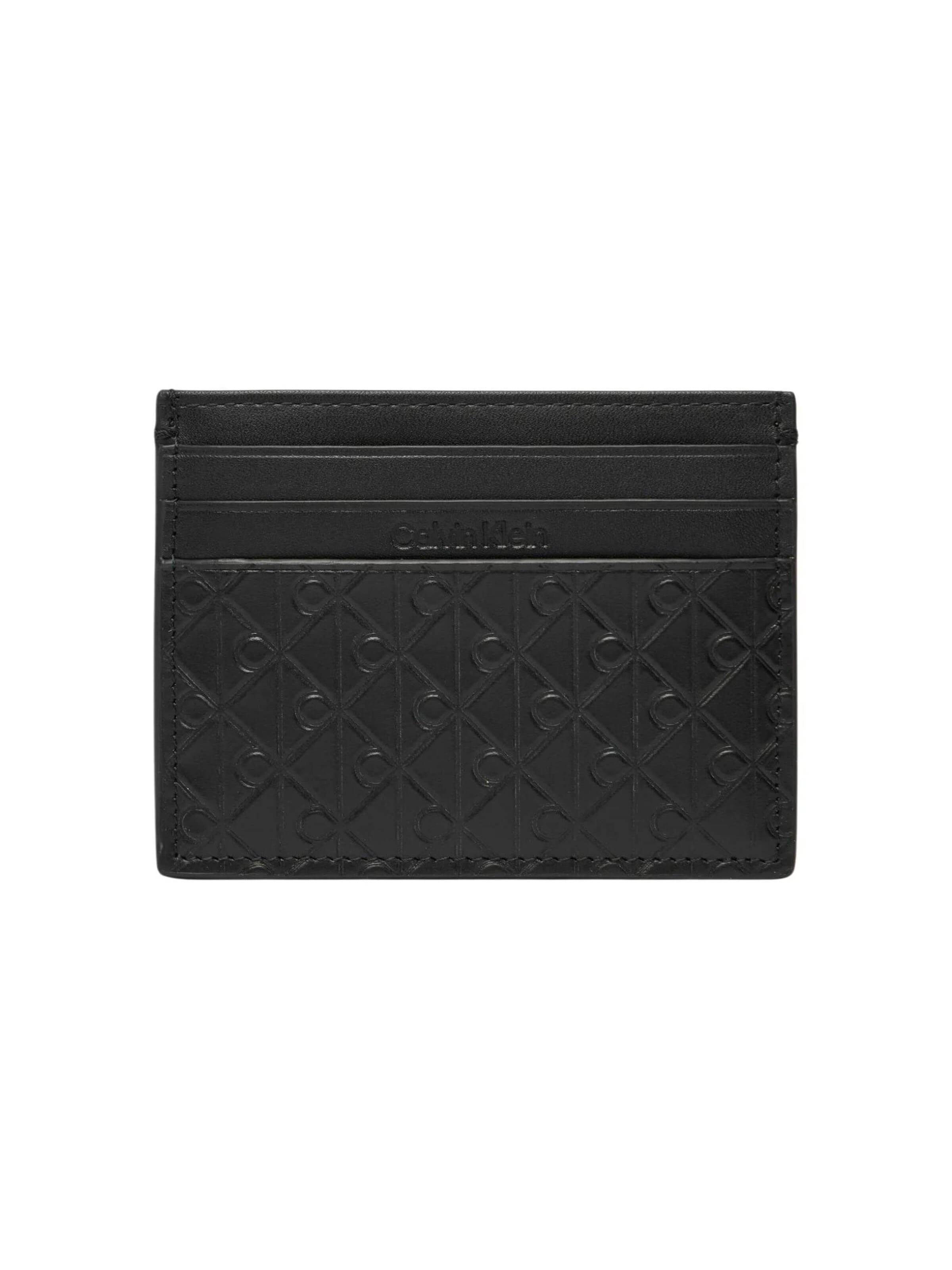 Calvin Klein Portemonnaie‌‌‌‌‌‌ in Schwarz: Vorderseite