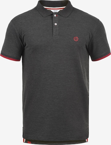 !Solid Poloshirt 'BENJAMIN' in Grau: predná strana