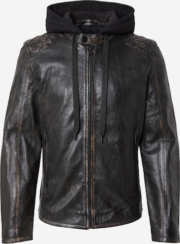 Giacca di mezza stagione 'Hayato' di Mauritius in nero: frontale