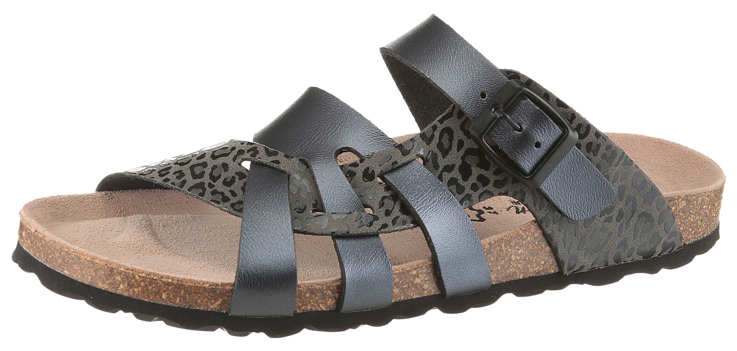 Aniston Mules in Grey: front