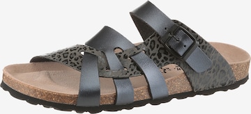 Aniston Mules in Grey: front