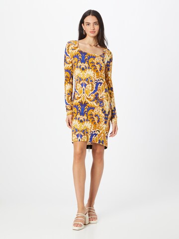 Just Cavalli - Vestido em ouro: frente