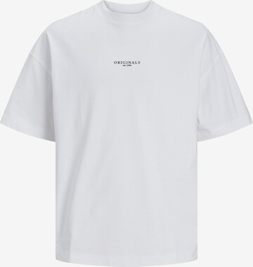 T-Shirt 'SANTORINI' JACK & JONES en blanc : devant