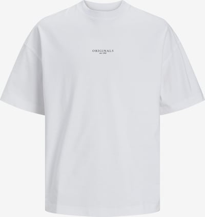 JACK & JONES Тениска 'SANTORINI' в черно / бяло, Преглед на продукта