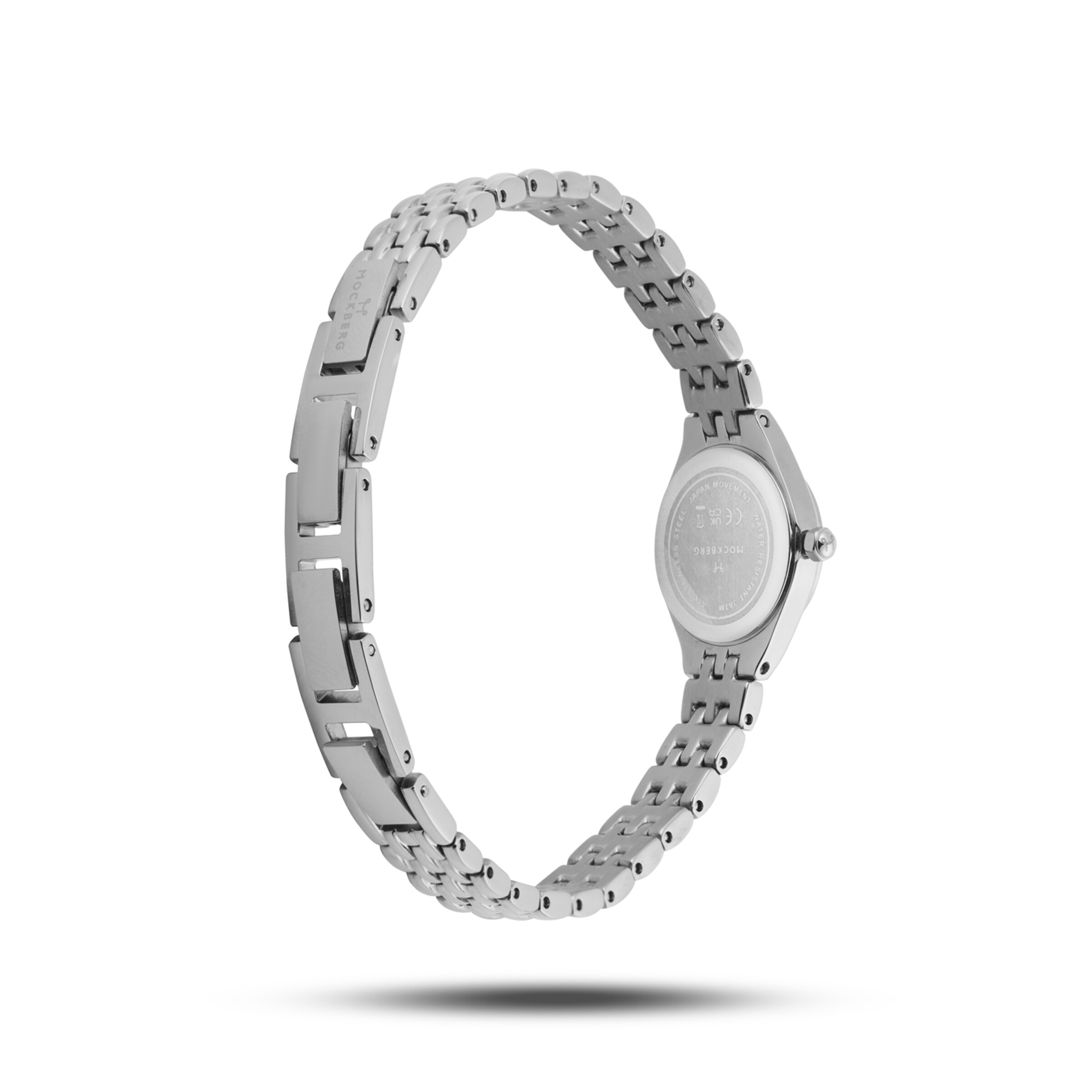 Mockberg Uhr in Silber