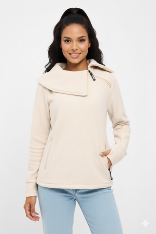 BENCH Pullover in Beige: Vorderseite