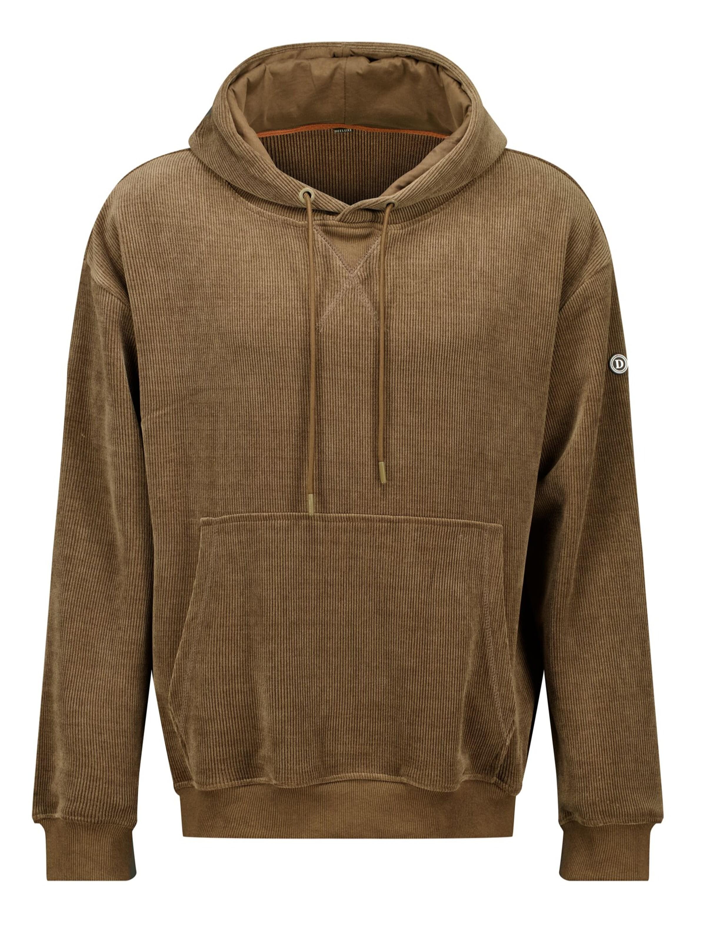 Deeluxe Sweatshirt in Groen: voorkant