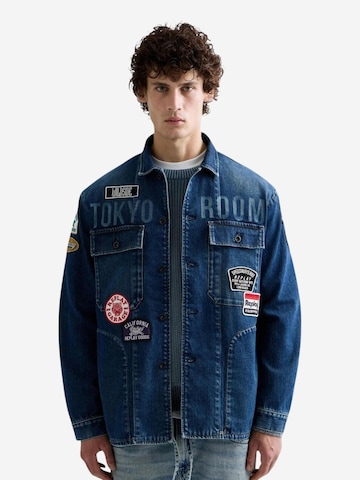 REPLAY Tussenjas '11 OZ COMFORT BLUE DENIM M13MD .0PL.795 22F' in Blauw
