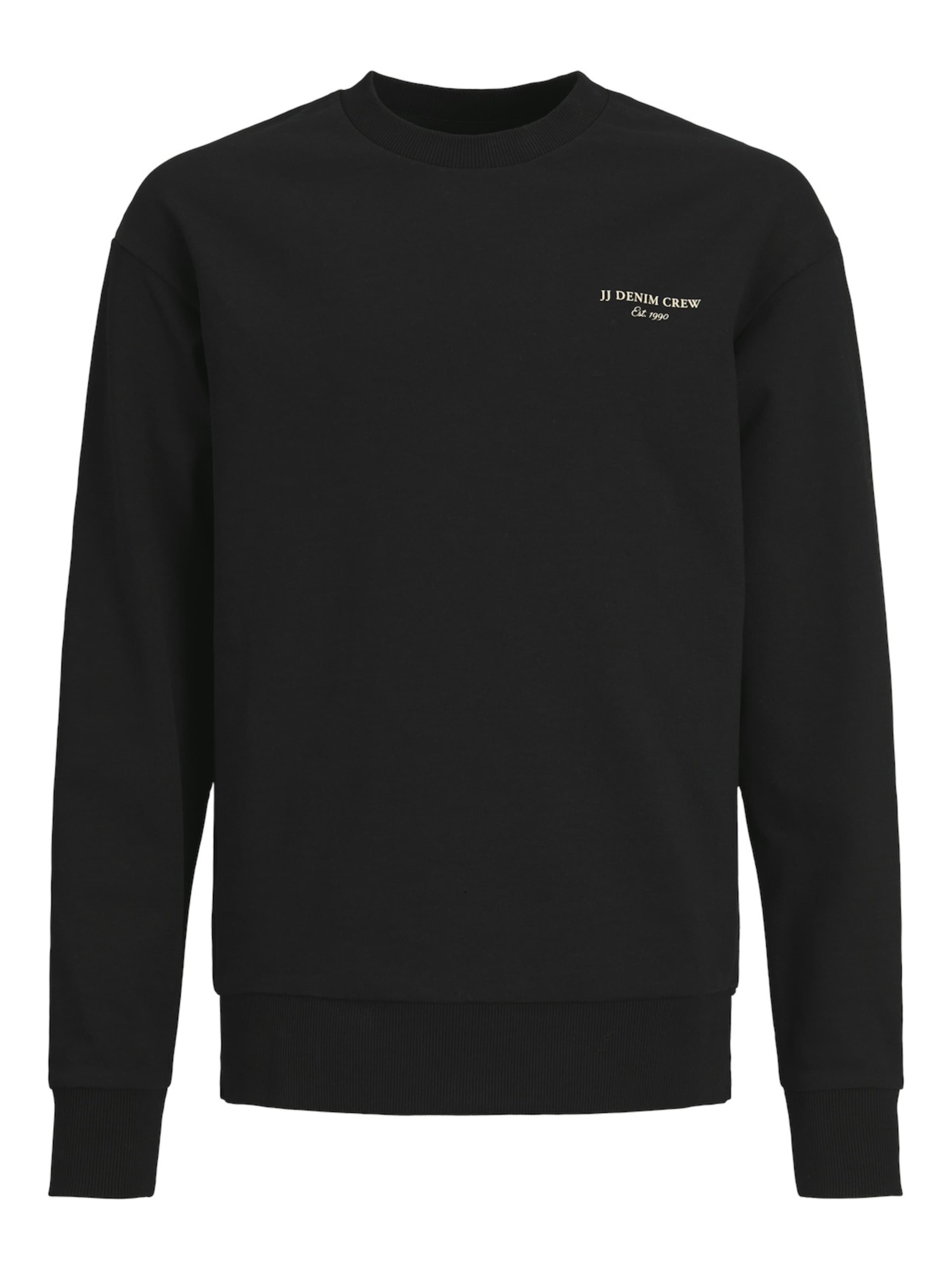 Jack & Jones Junior Sweatshirt 'Jeff' i sort: forside