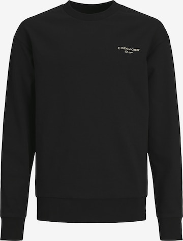 Jack & Jones Junior Sweatshirt 'Jeff' in Schwarz: Vorderseite