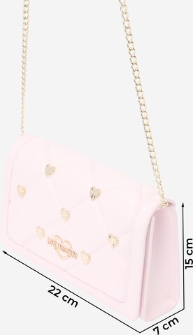 Sac à bandoulière Love Moschino en rose